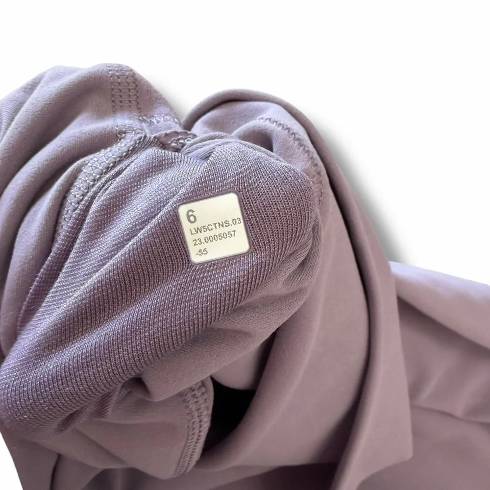 lululemon Align Super High Rise SHR Pant Leggings 28” Purple Ash PPAS size 6 NWT - Picture 9 of 9